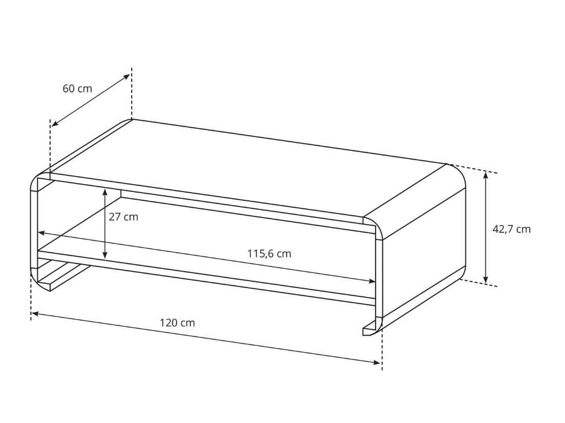 Coffee table Evarleve 101
