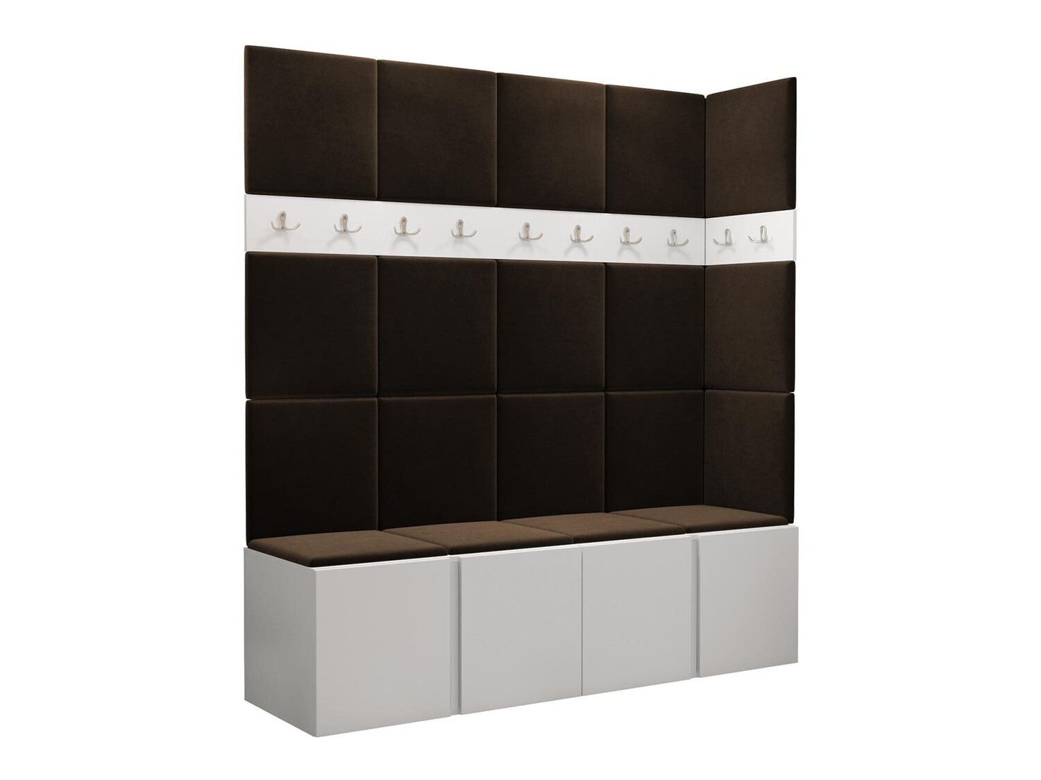 Σετ διαδρόμου Pinis II (Άσπρο)