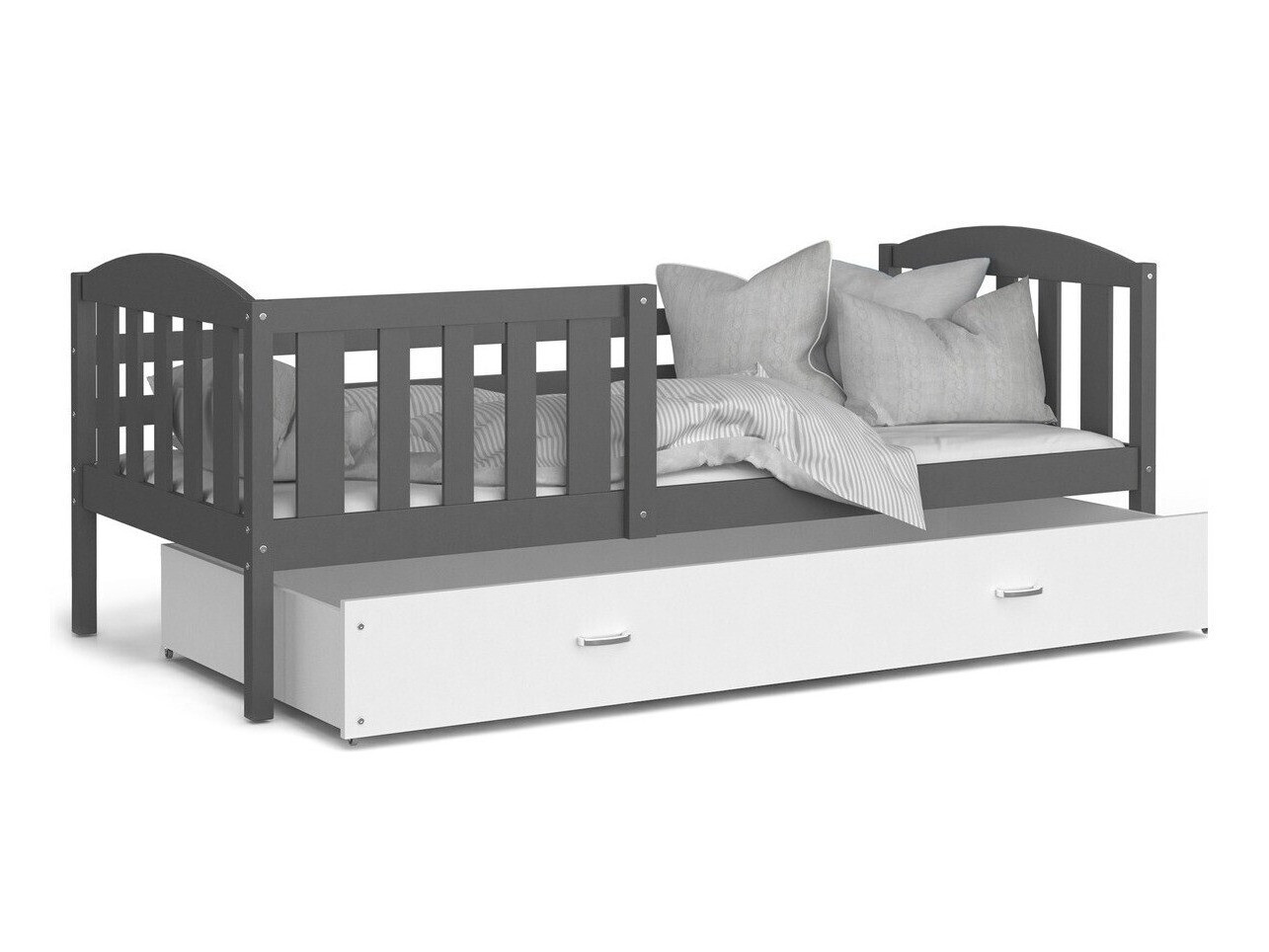 Bed Aurora 126 (Grey)