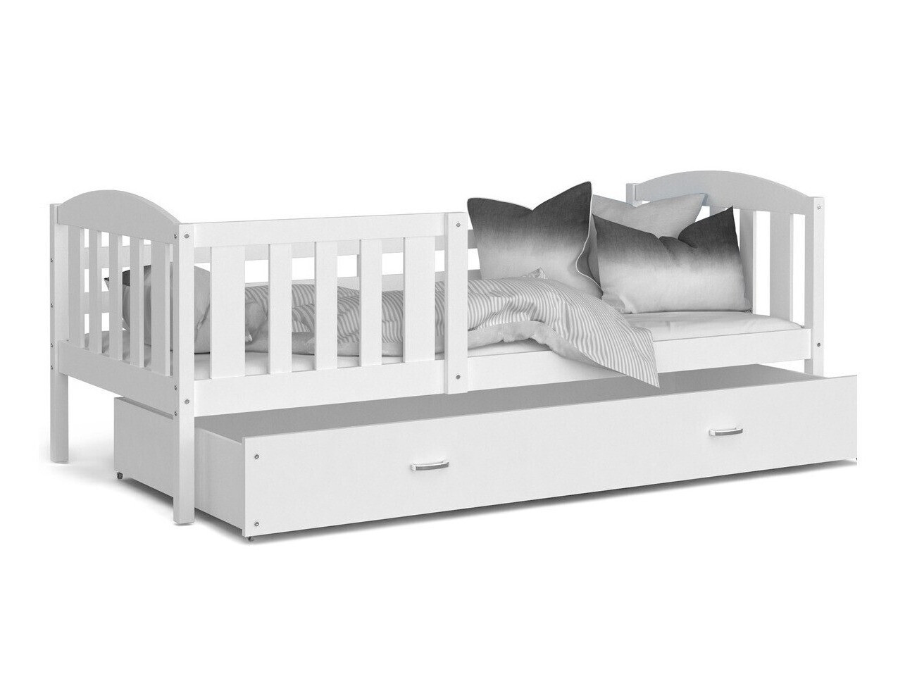 Bed Aurora 126 (White)