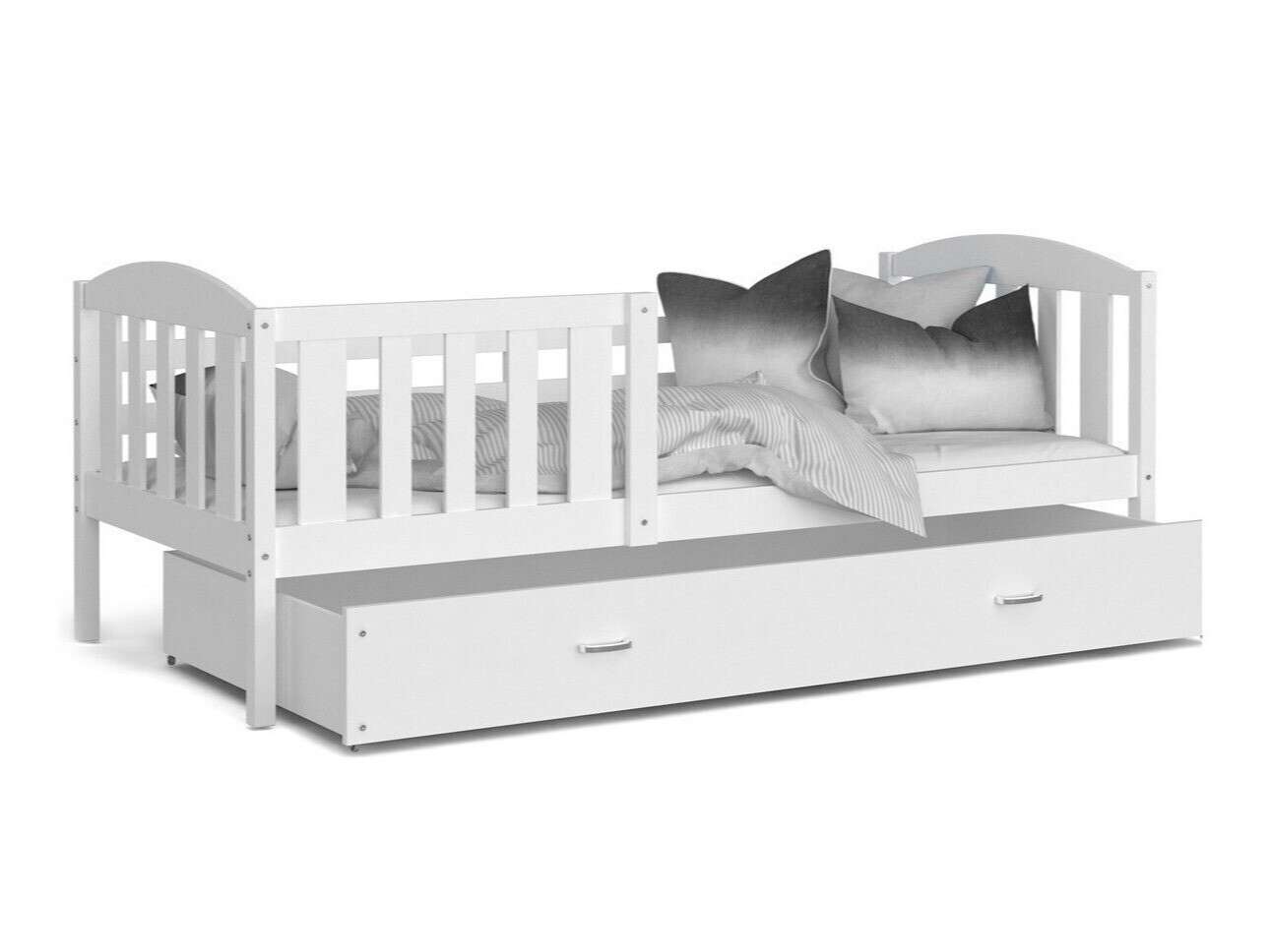 Bed Aurora 126 (White)