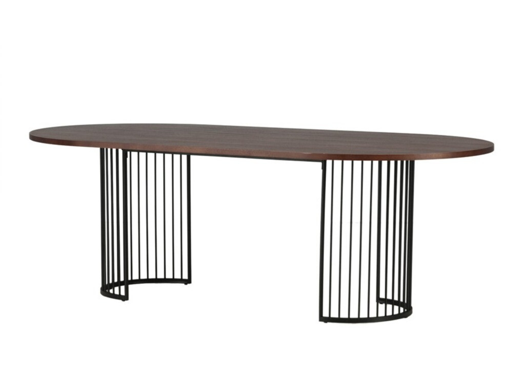 Table Dallas 3276 (Nut + Black)