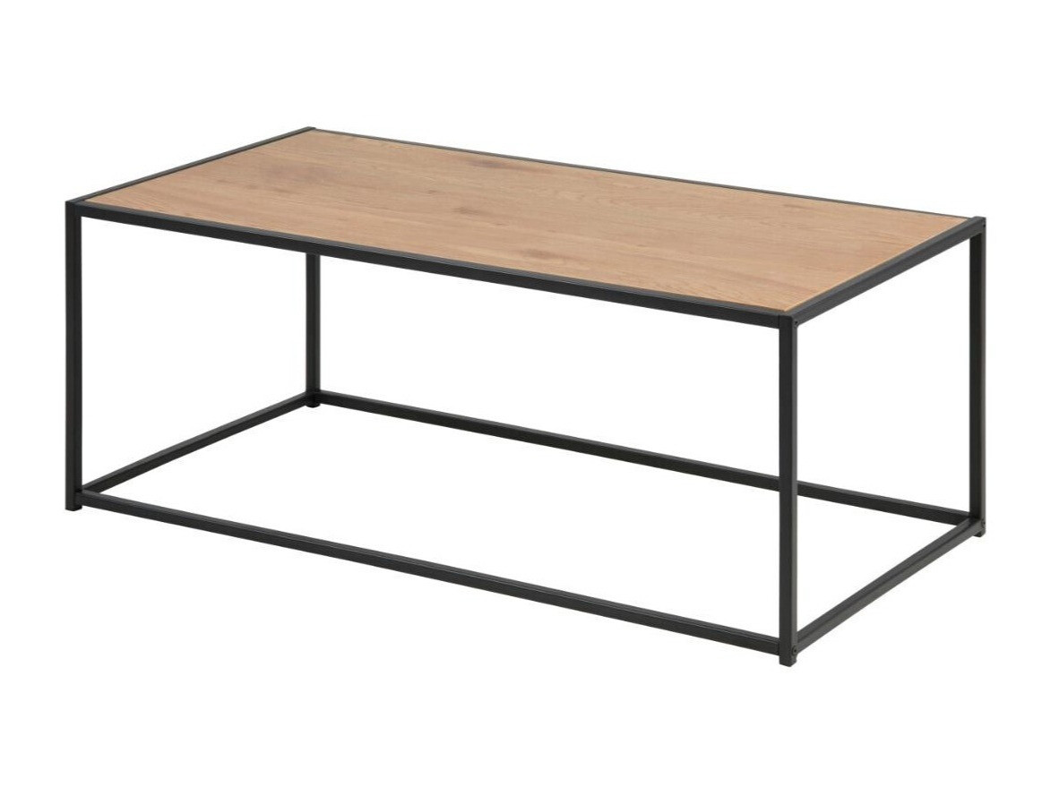 Τραπεζάκι σαλονιού Norsica Sevferi 147 (Άγρια δρυς + Μαύρο)