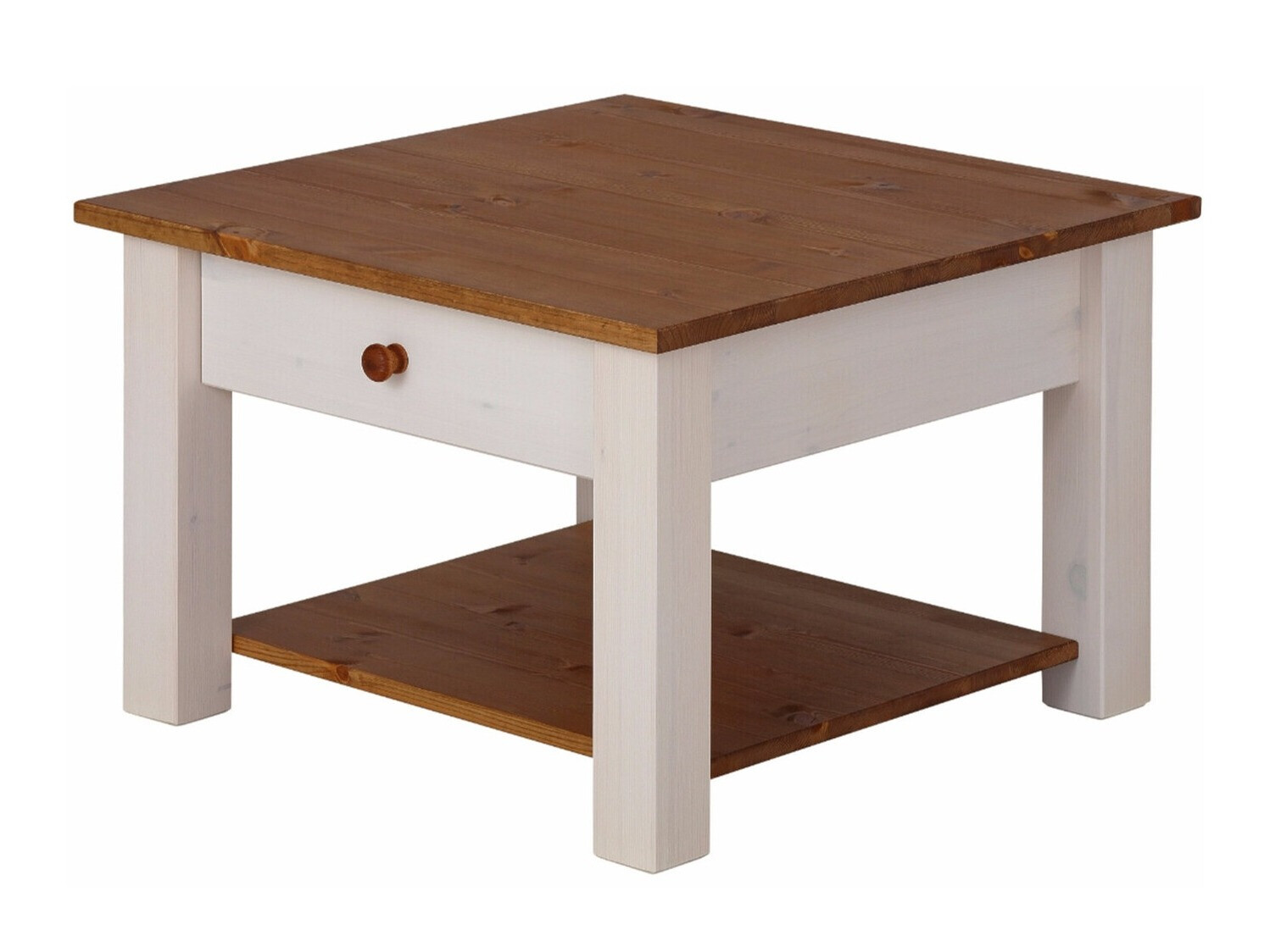 Coffee table Denton 753 (White + Honey oak)