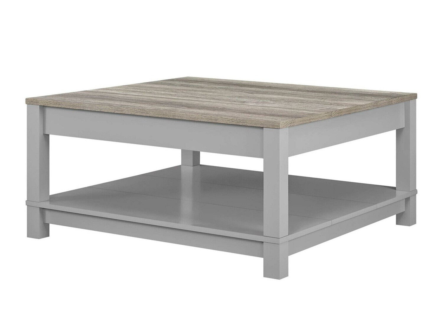 Τραπεζάκι σαλονιού Tulsa 300 (Γκρι + Ανοιχτό καφέ)