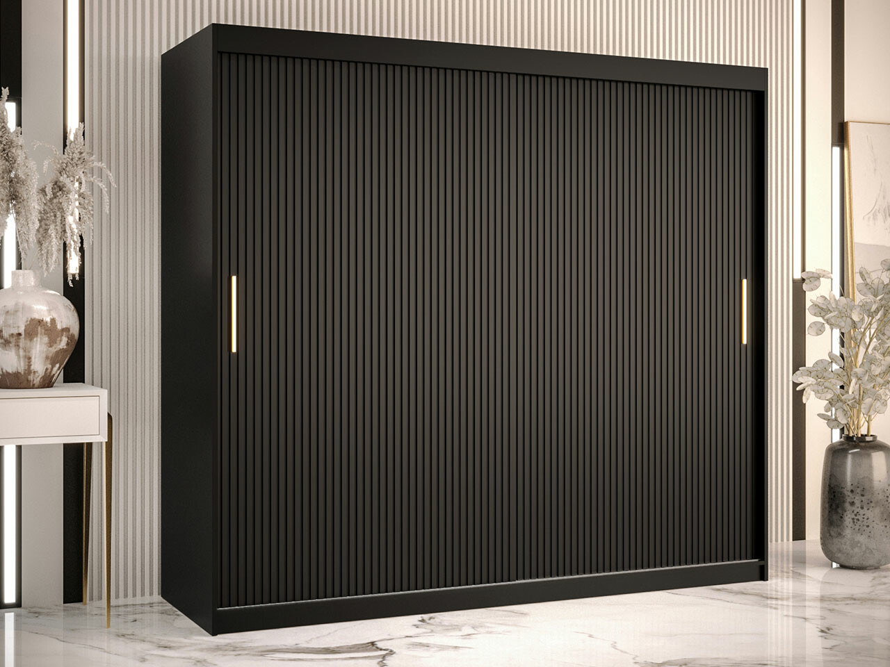 Wardrobe Hartford 400 (Black)