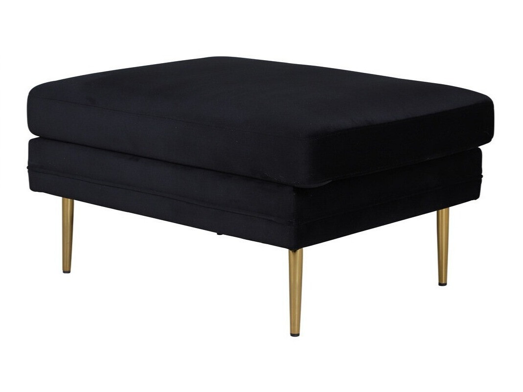 Ταμπουρέ Dallas 2653 (Μαύρο + Χρυσό)