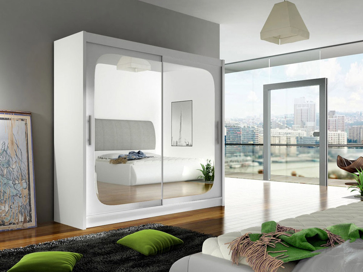 Ντουλάπα Closico Pallor VIII (Άσπρο)