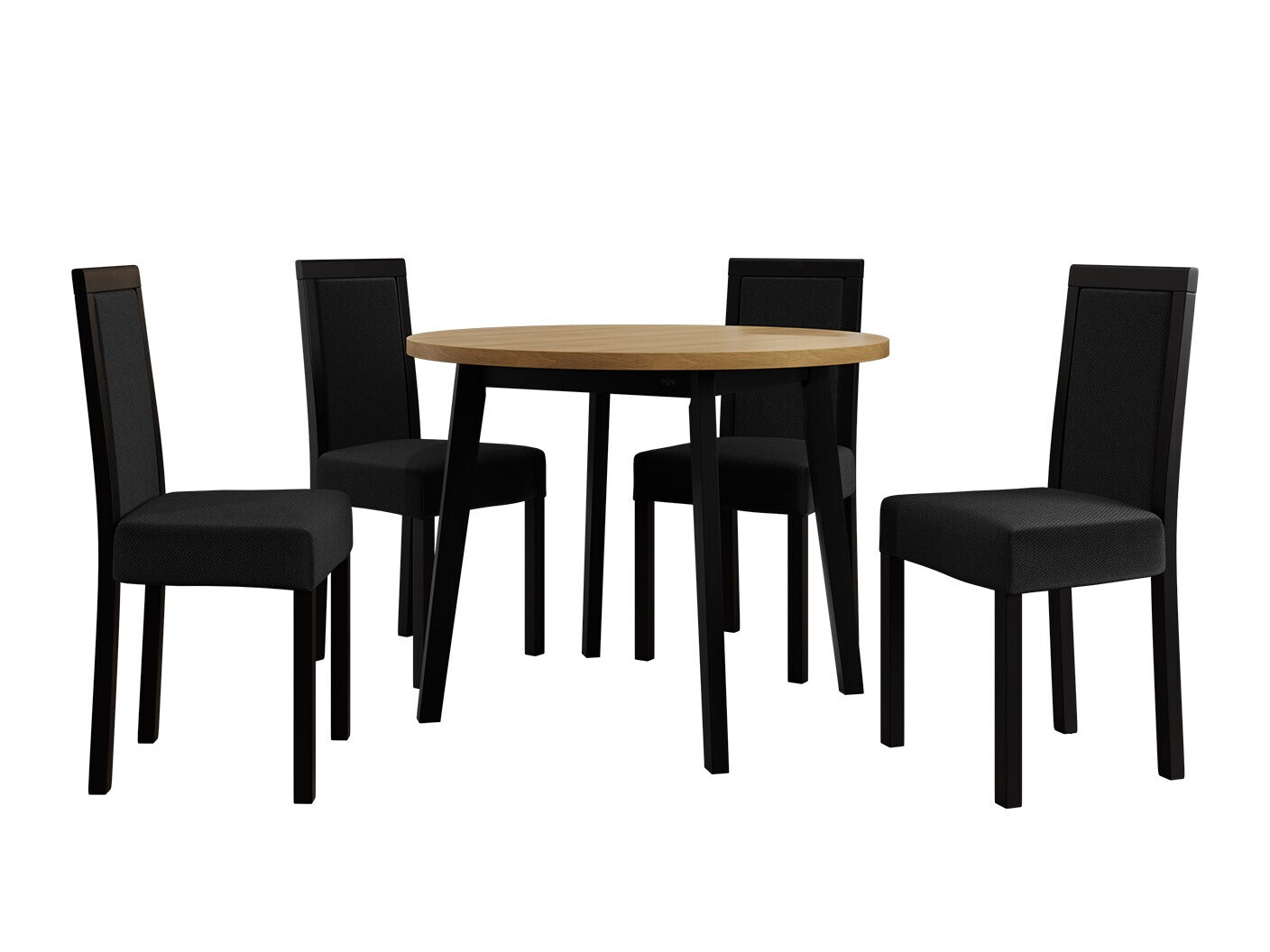 Dining set Victorville 256 (Grandson oak + Black)