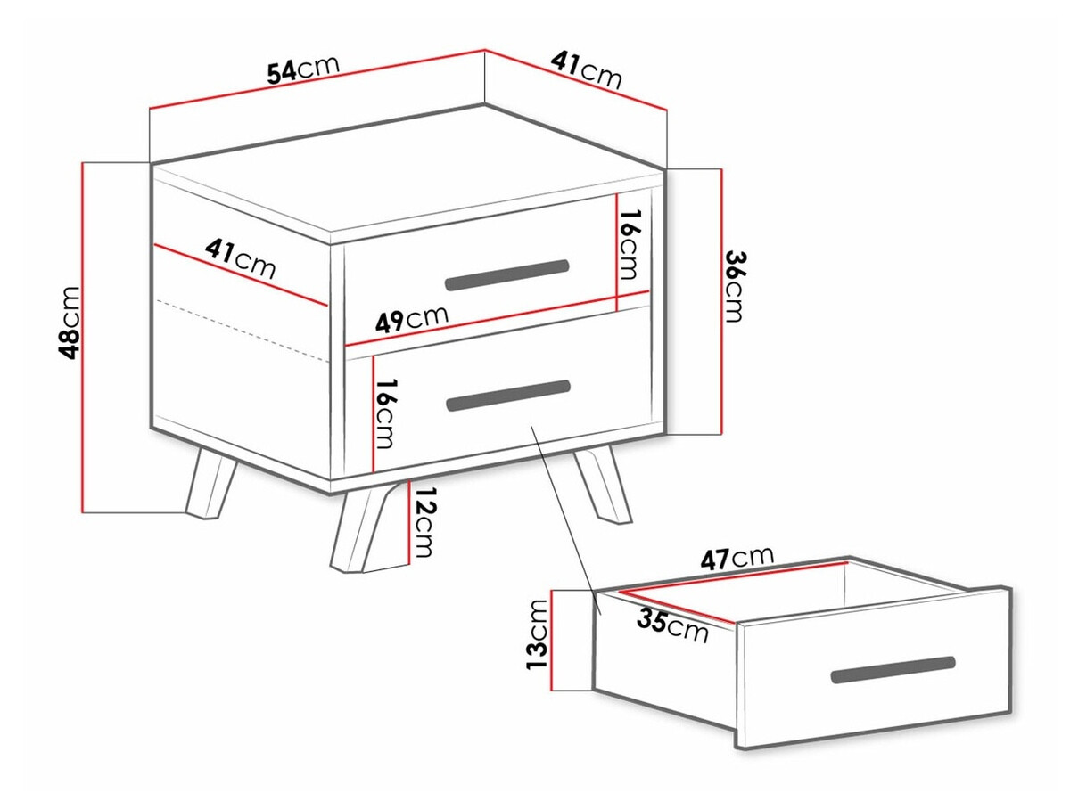Κομοδίνο Rosa (Πράσινο + Χρυσό)