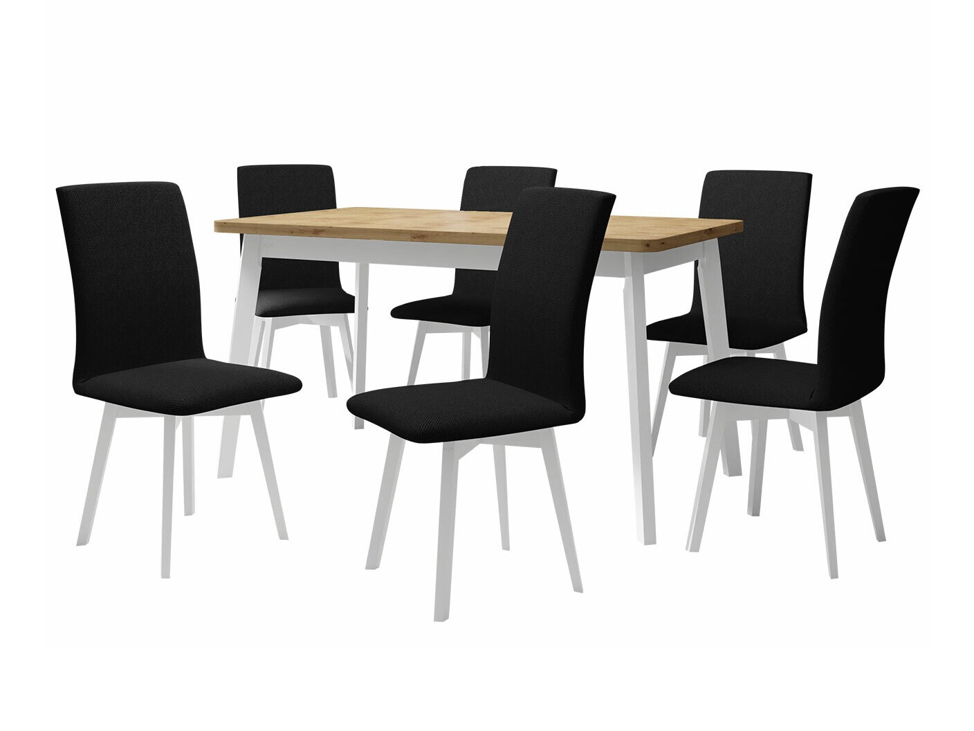 Dining set Victorville 291 (Artisan oak + White)