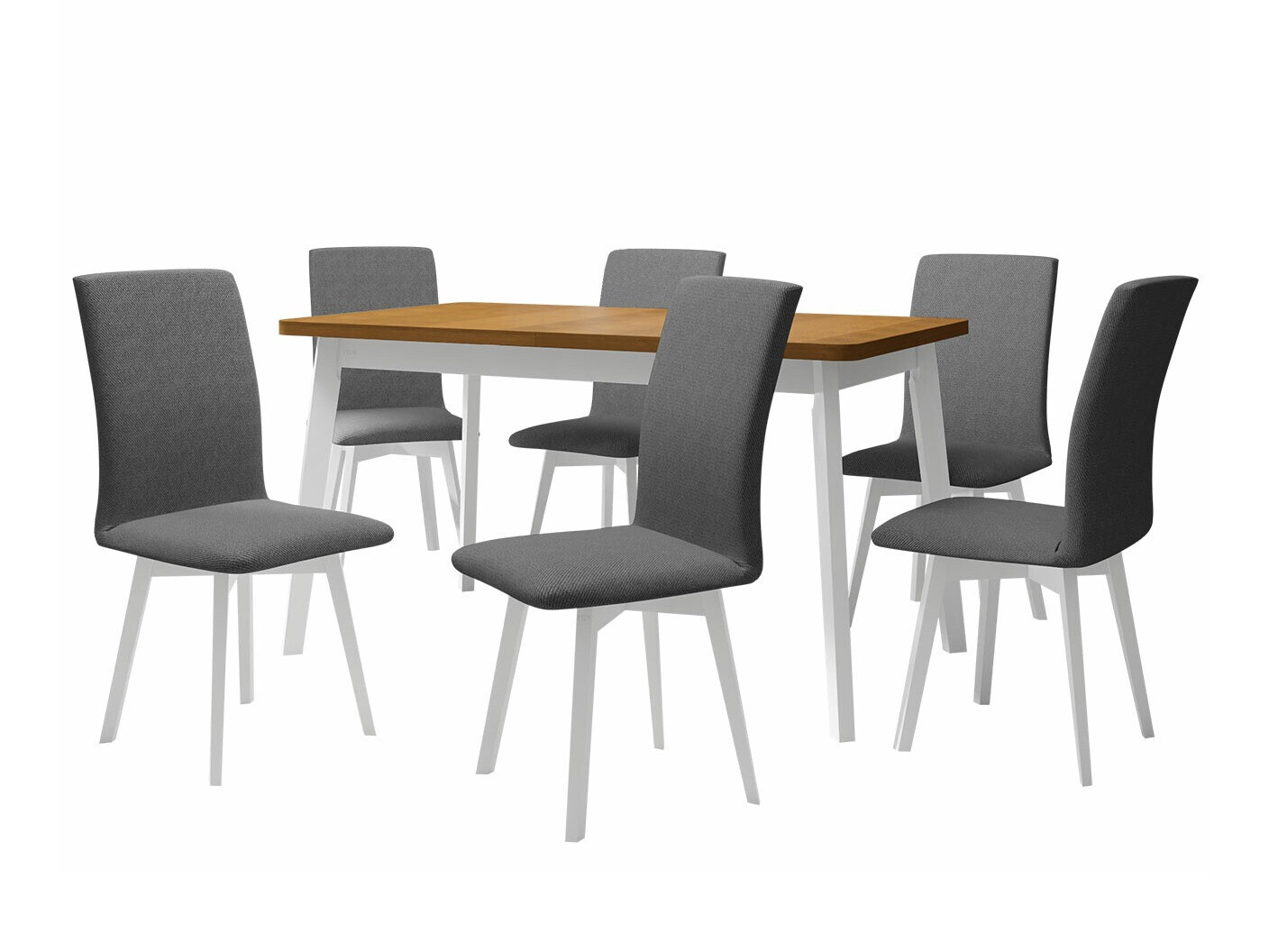 Dining set Victorville 291 (Grandson oak + White)