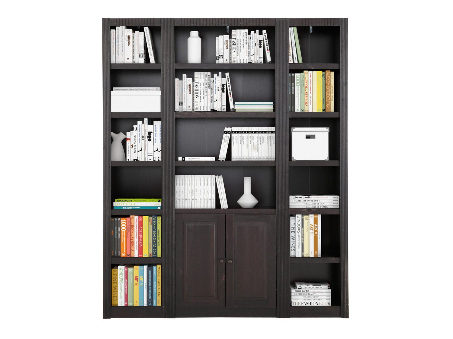 Shelf set Tulsa 584 (Dark brown)