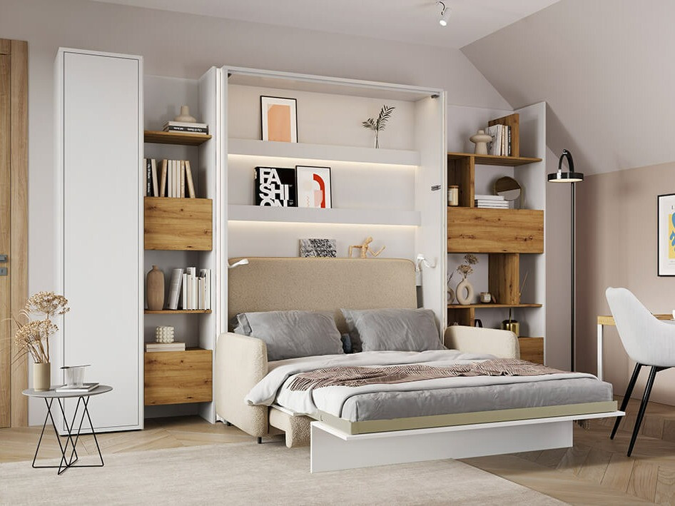 Bookcase Concept Pro Lenart IV (White)