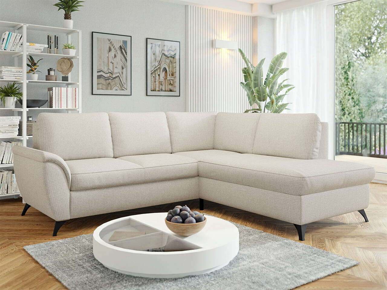Corner sofa Lincoln 174 (Barrel 03)