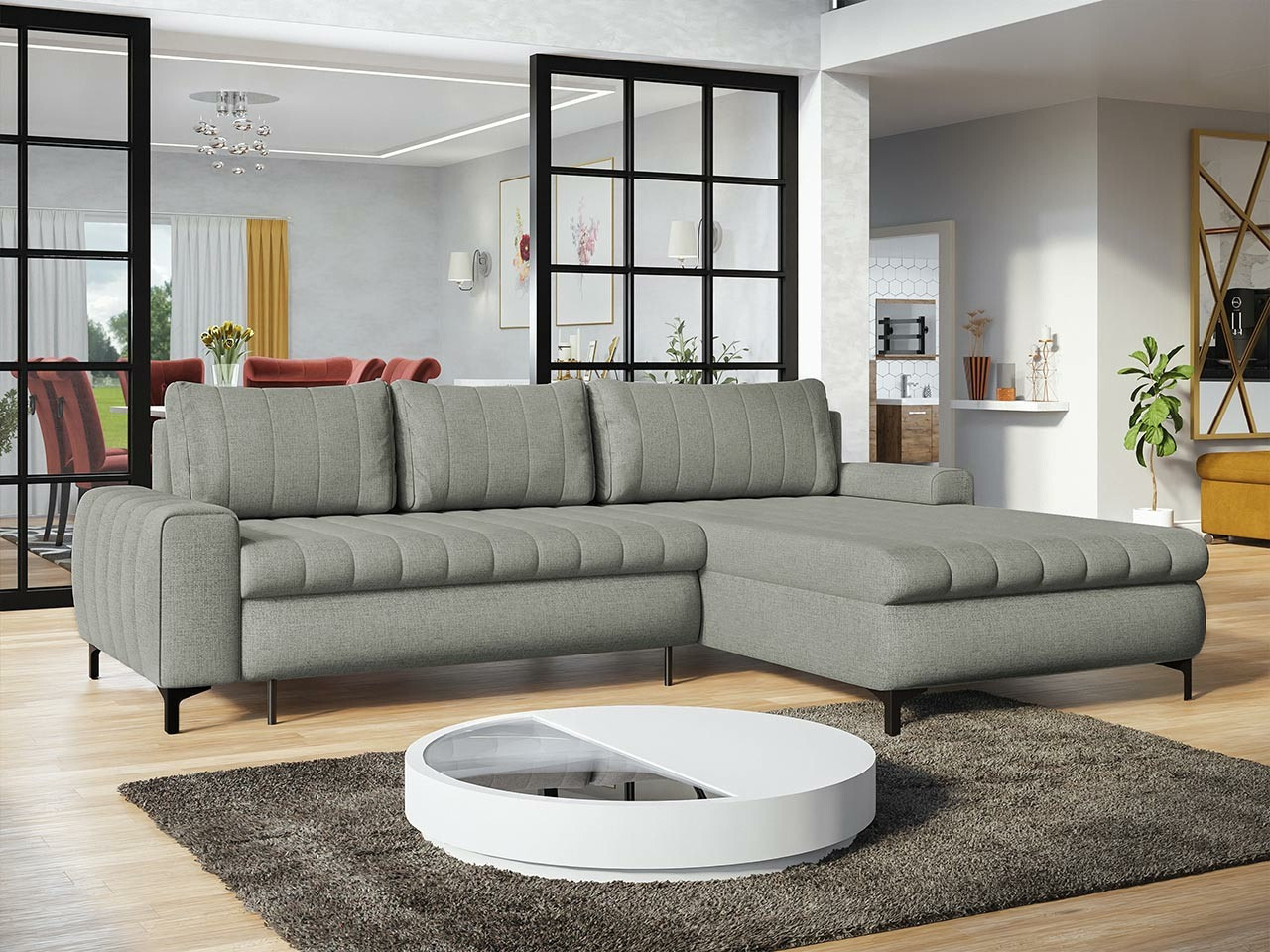 Corner sofa Lincoln 175 (Barrel 83)