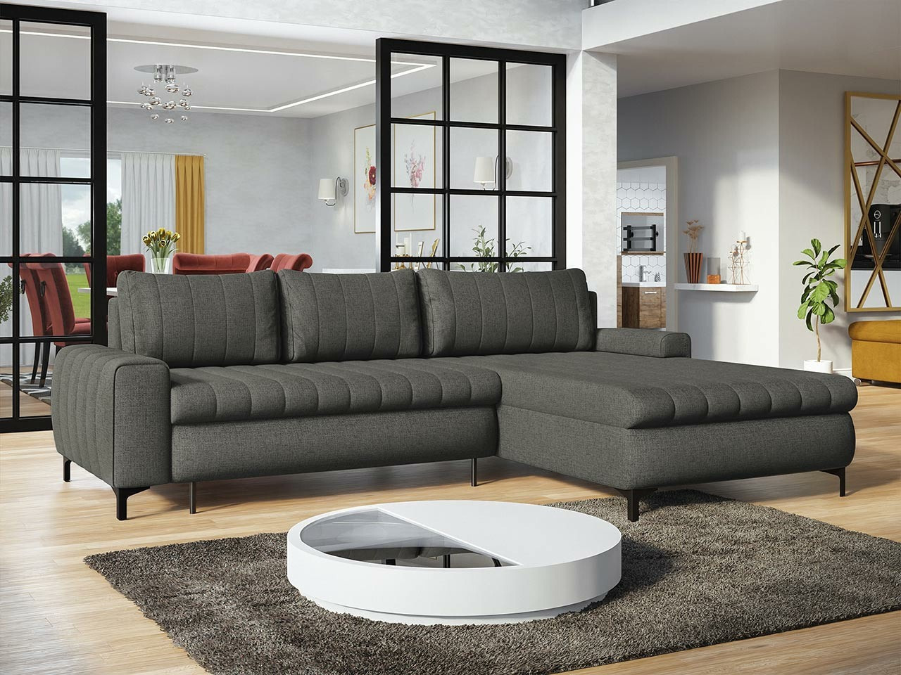 Corner sofa Lincoln 175 (Barrel 97)