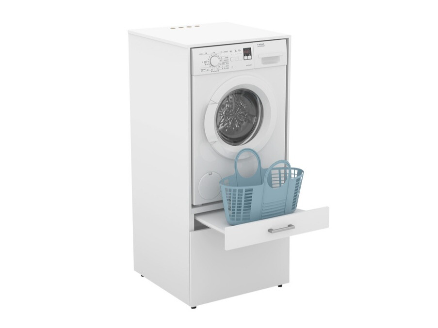 Ράφι μπάνιου Novdele 102 (Άσπρο)