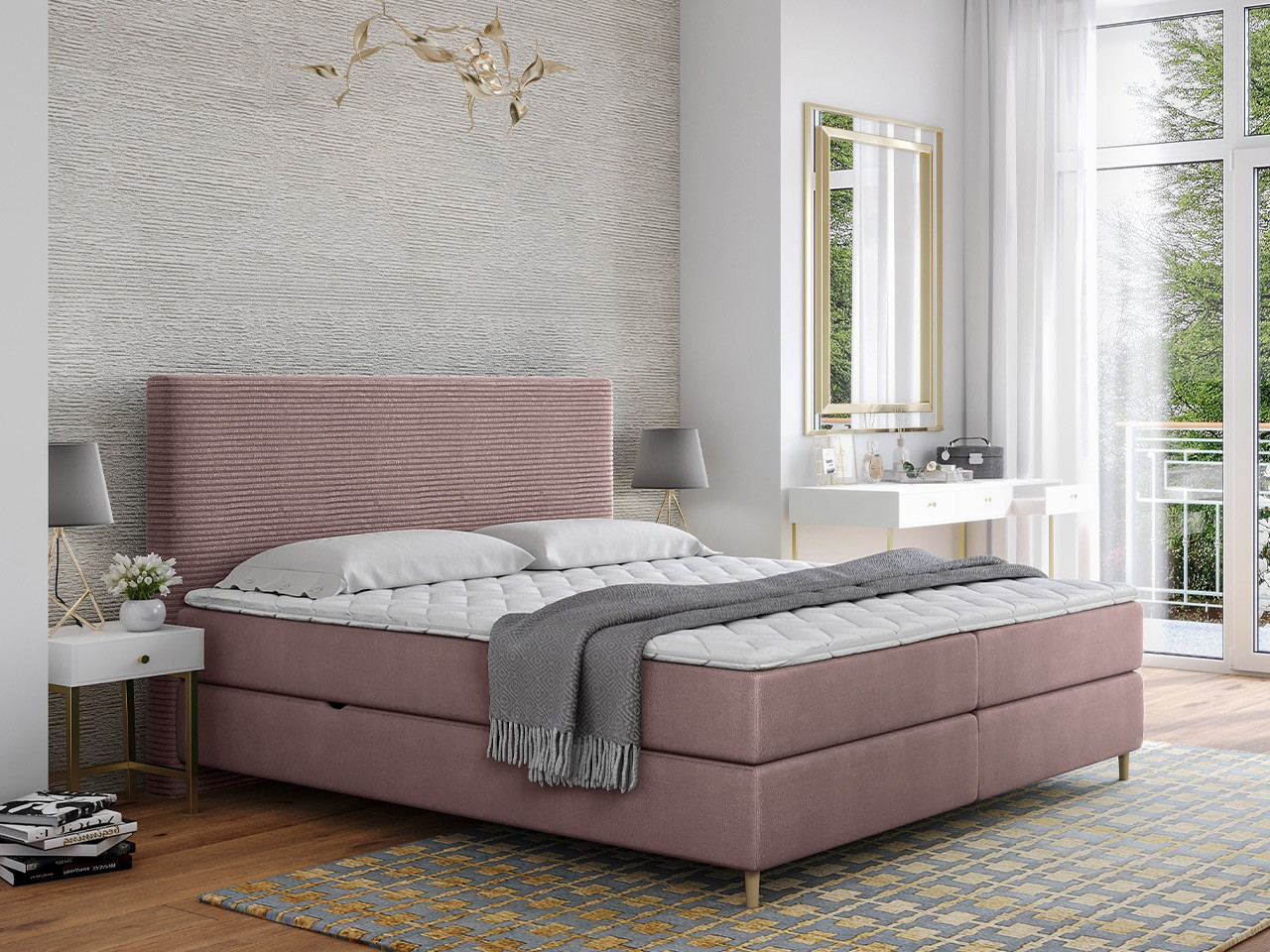 Continental bed ComfiDream Miraara (Poso 27 + Kronos 27)
