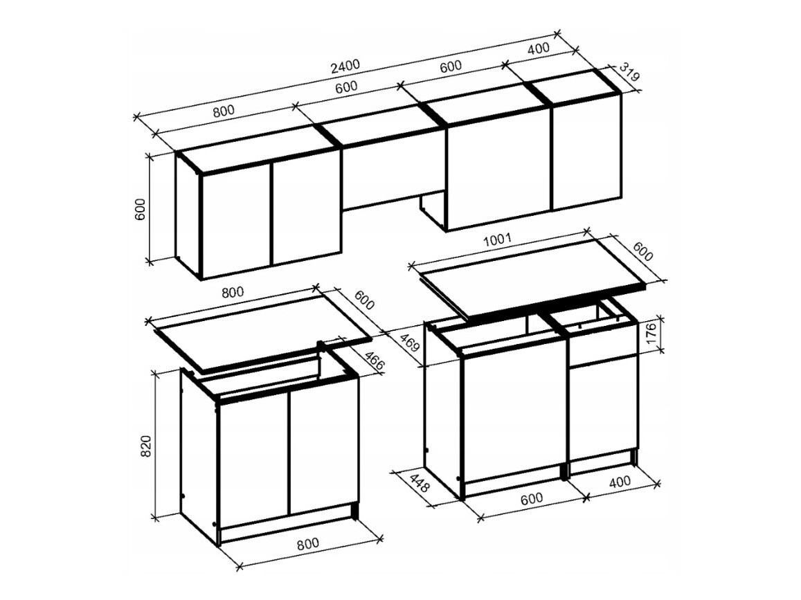 Kitchen set Houston 1421