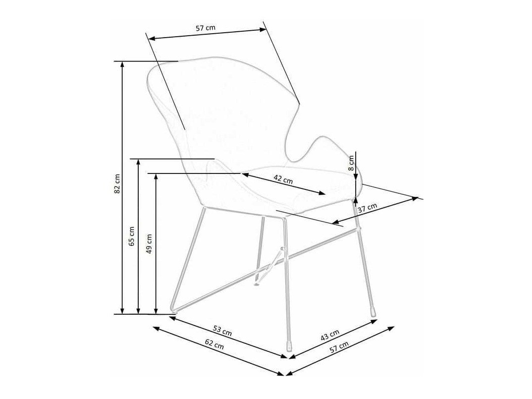 Chair Houston 941 (Dark green)