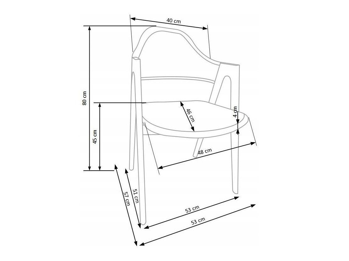 Chair Houston 1434 (Grey)