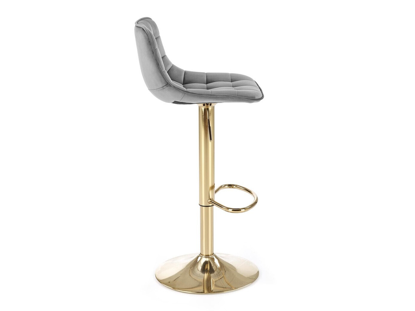 Bar stool Houston 1441 (Grey + Golden)
