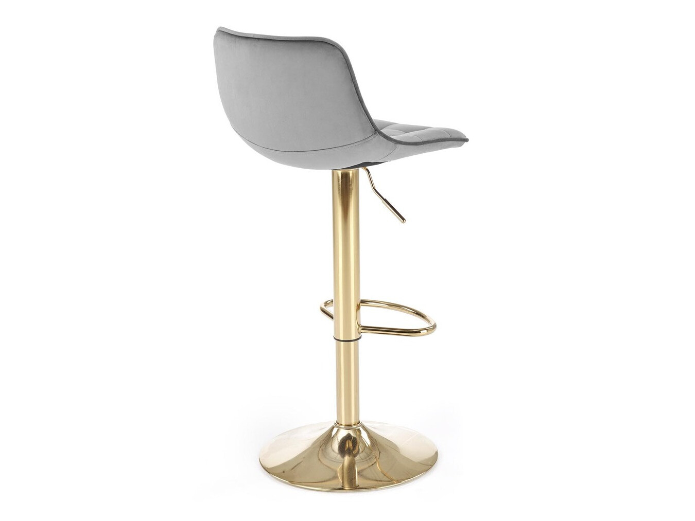 Bar stool Houston 1441 (Grey + Golden)