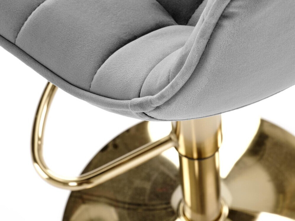 Bar stool Houston 1441 (Grey + Golden)