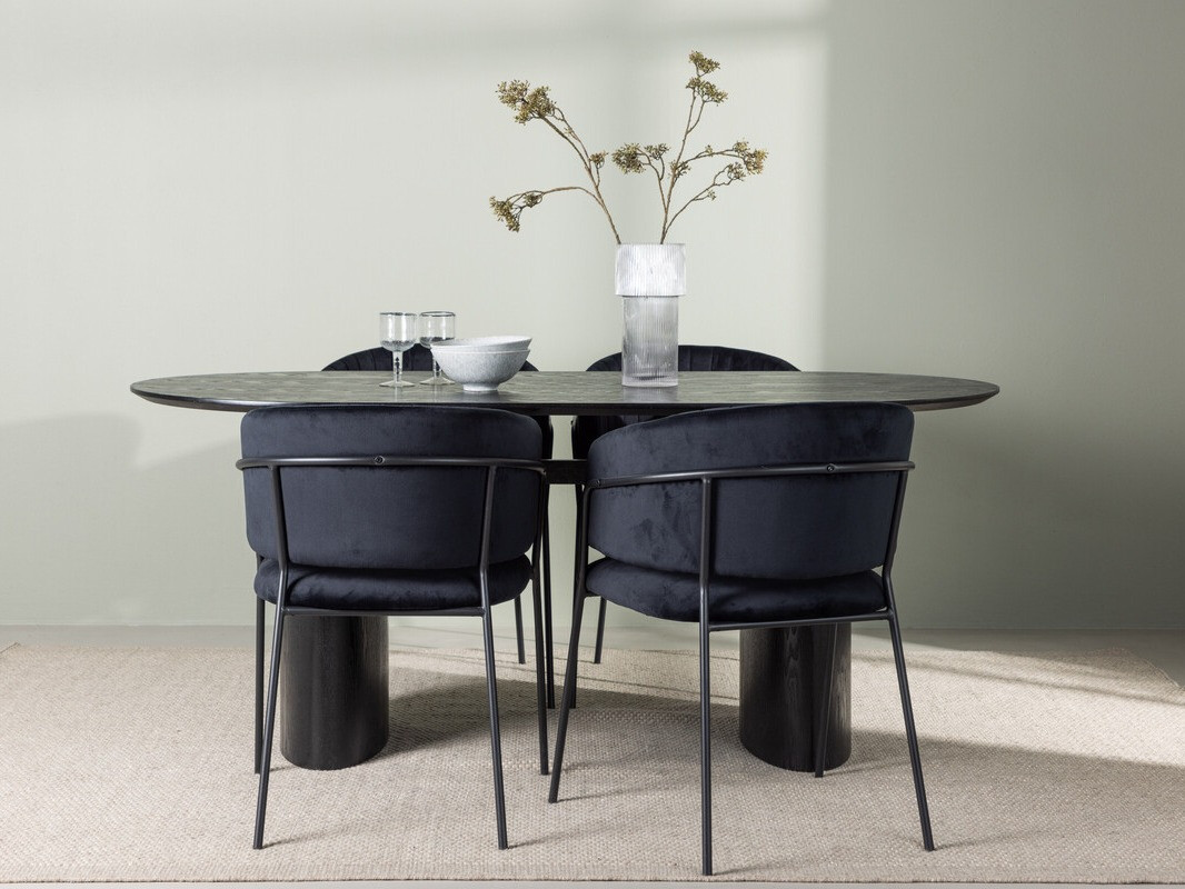 Dining set Dallas 3994 (Black)