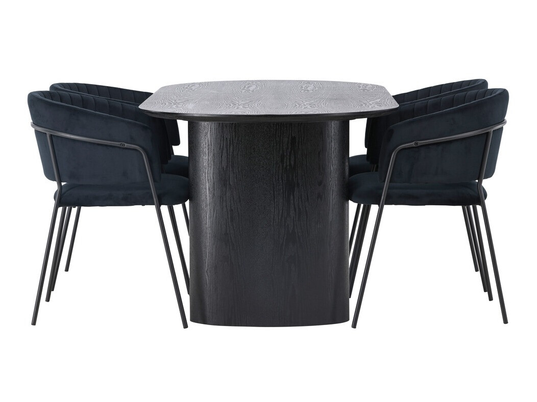 Dining set Dallas 3994 (Black)