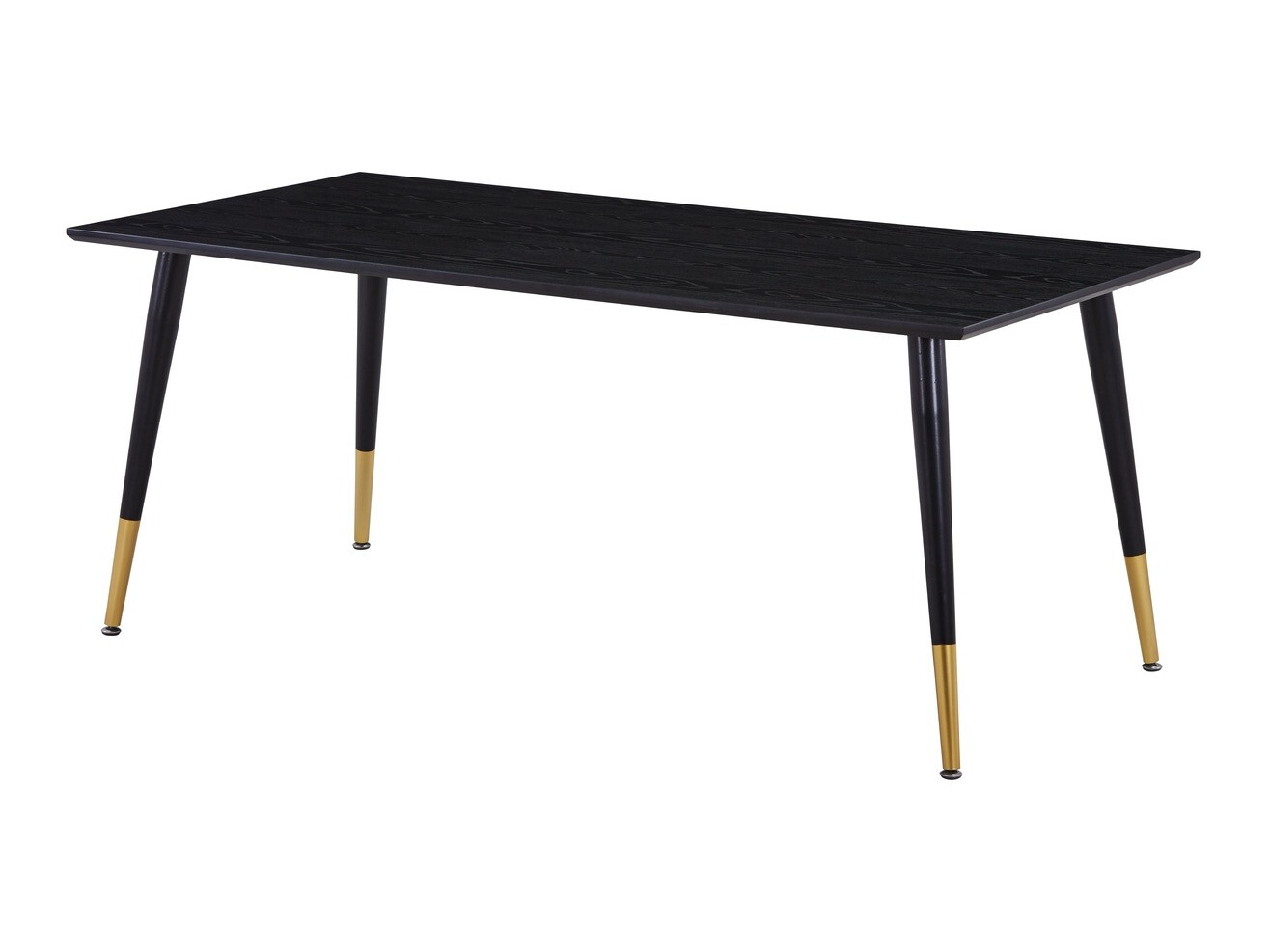 Dining set Dallas 1876 (Floral pattern + Black)