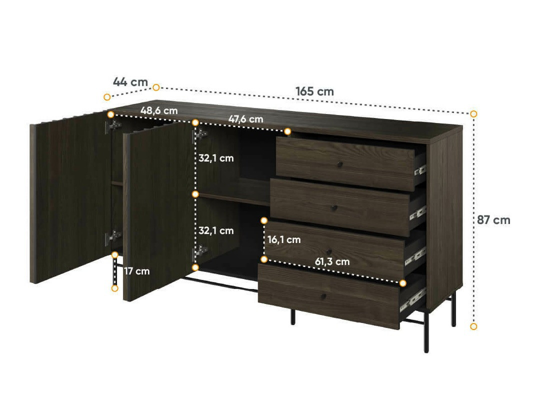 Chest of drawers Catevari 106