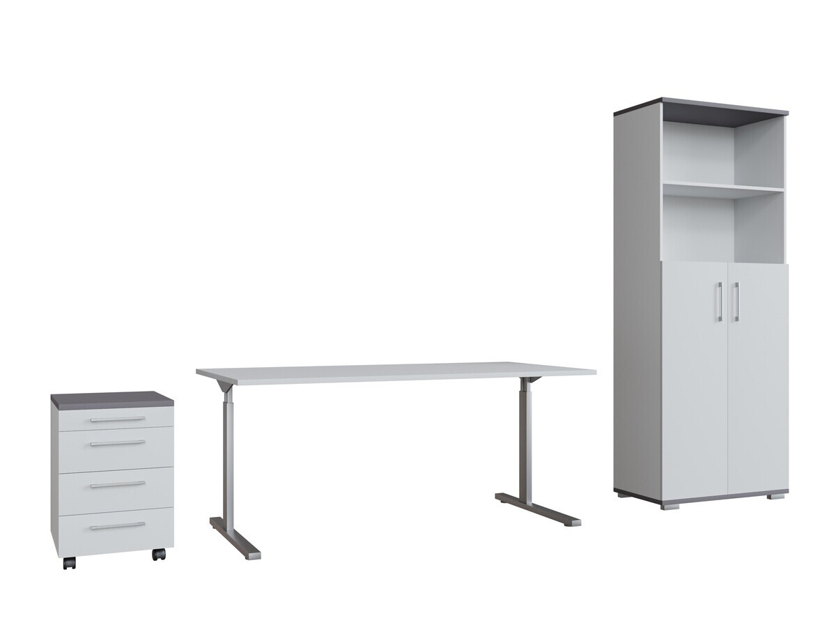 Office set Lartesi 112 (Graphite + Light grey)