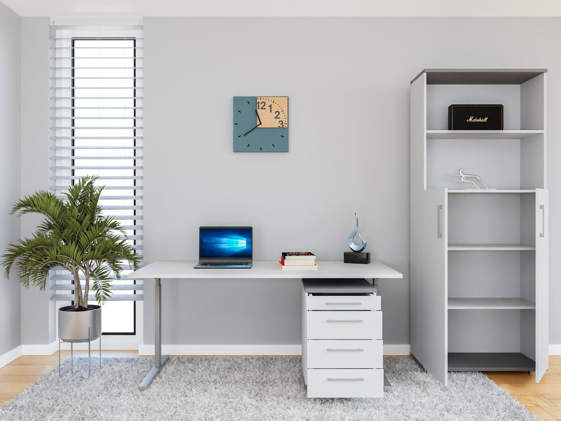 Office set Lartesi 112 (Graphite + Light grey)