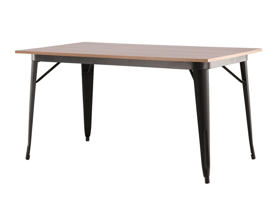 Σετ τραπεζαρίας Dallas 4044 (Κρεμ + Μαύρο)