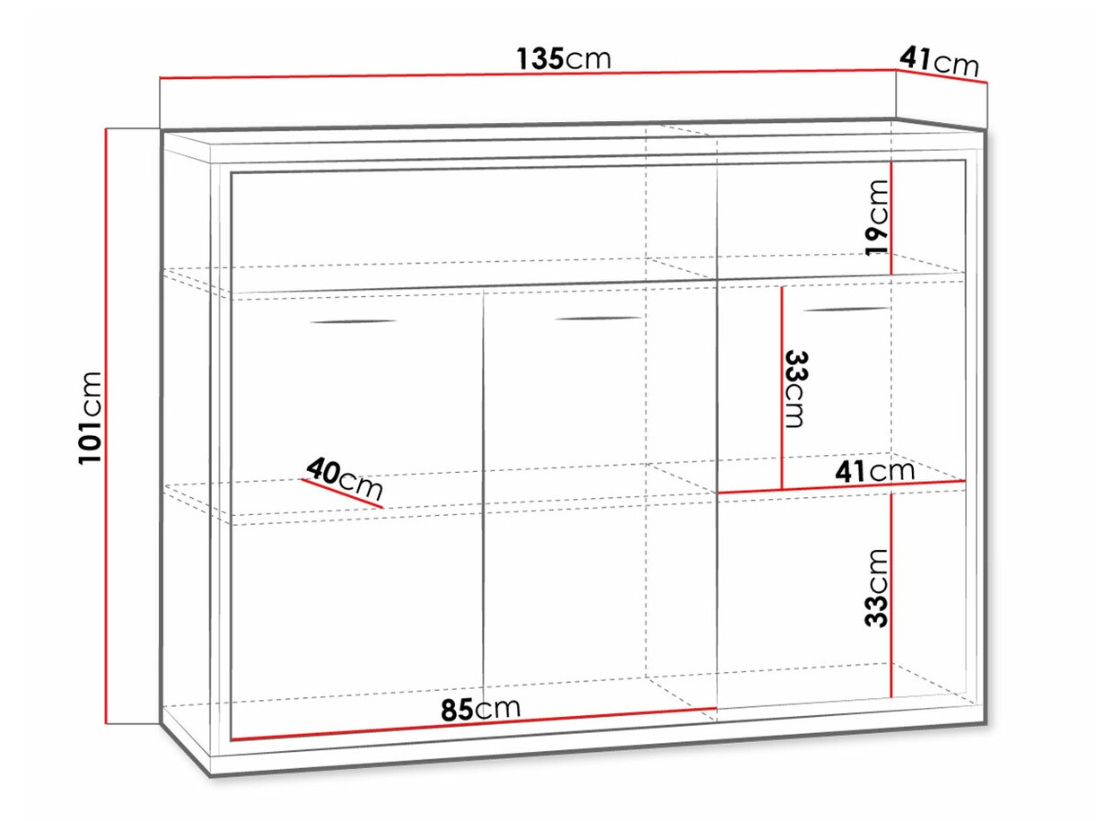 Chest of drawers Etrmoni 104 (Light wood)