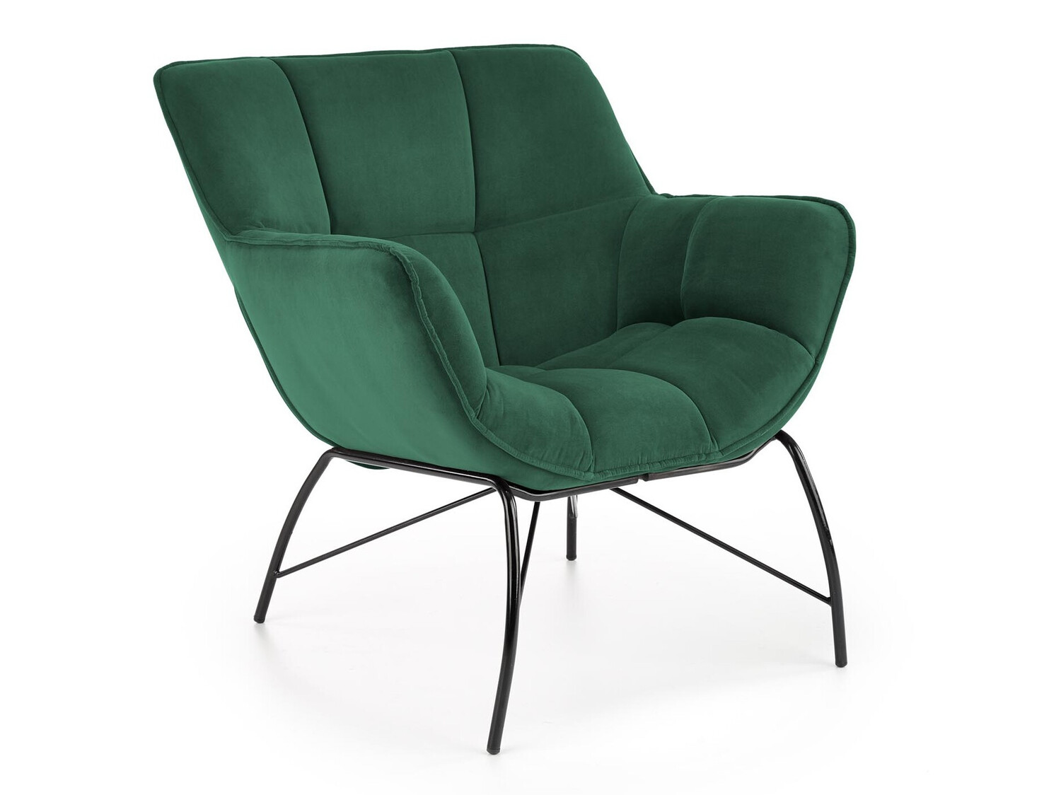 Armchair Houston 1485 (Green + Black)