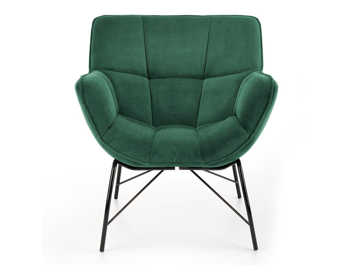 Armchair Houston 1485 (Green + Black)