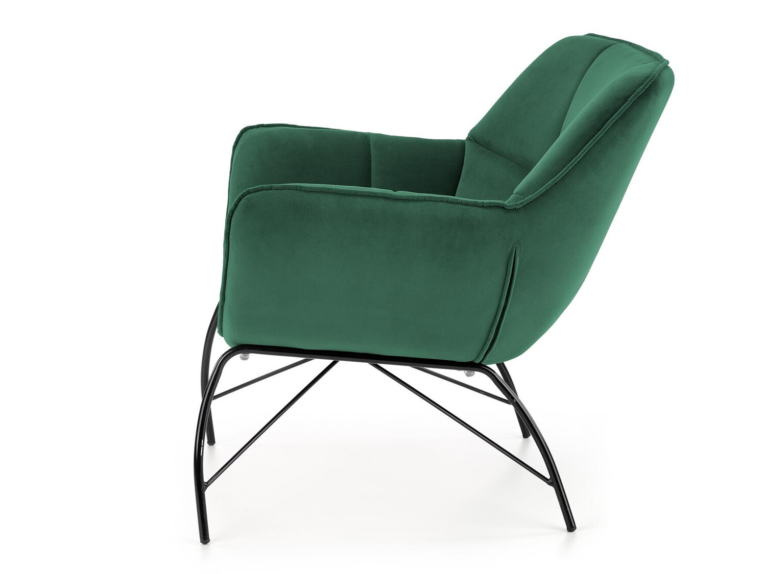 Armchair Houston 1485 (Green + Black)