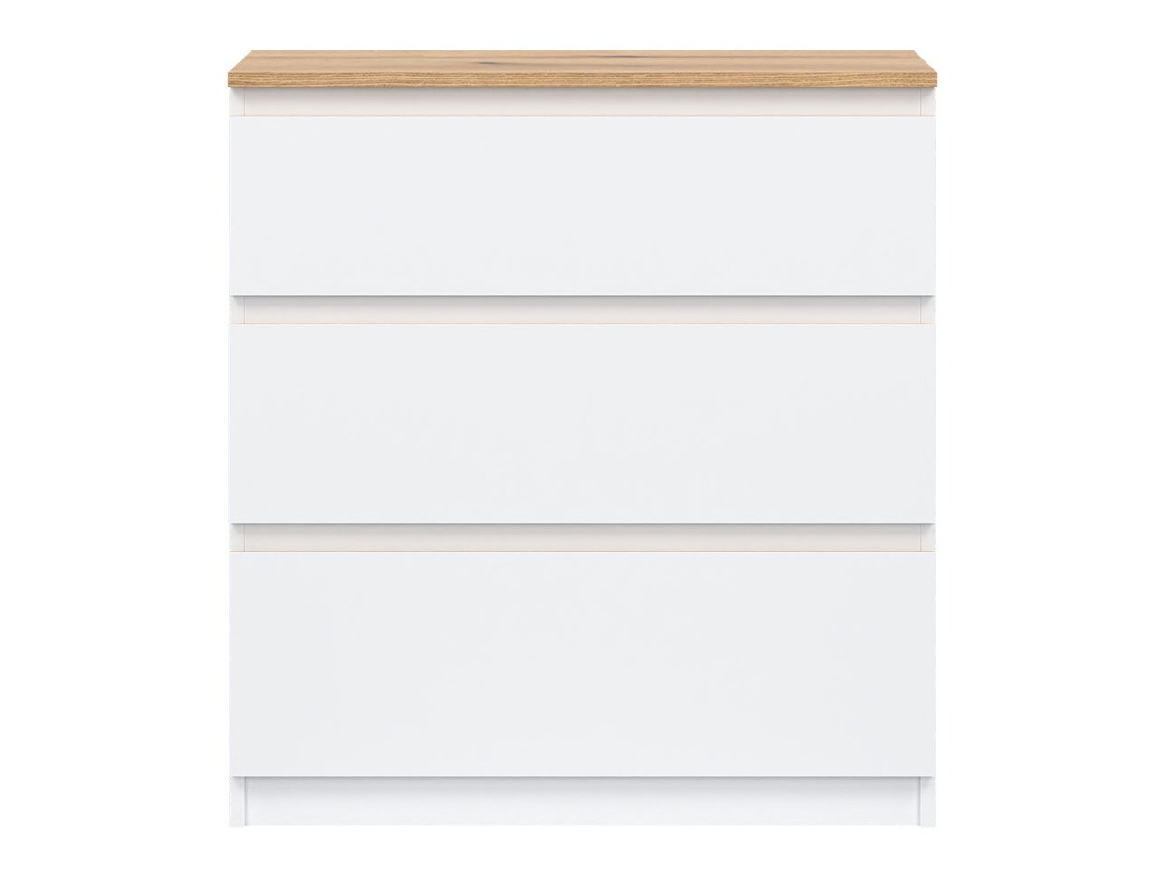 Συρταριέρα Catelbi 101 (Άσπρο + Δρυς)