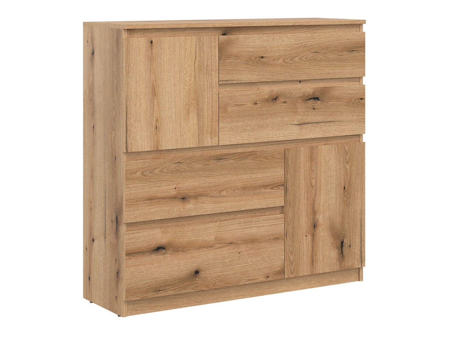 Chest of drawers Catelbi 105 (Oak)