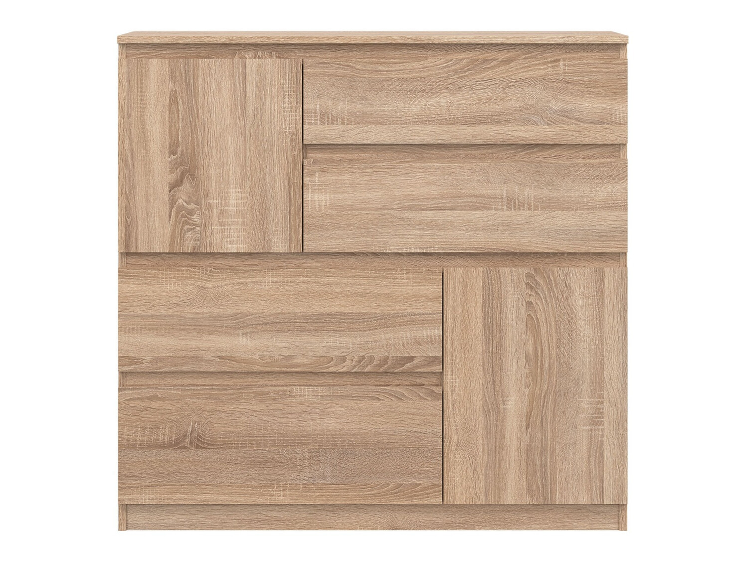 Chest of drawers Catelbi 105 (Sonoma oak)