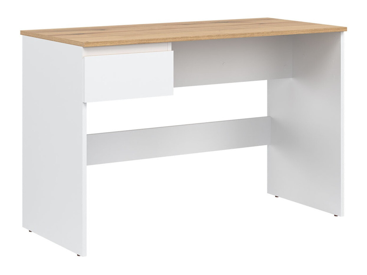 Desk Catelbi 112 (White + Oak)