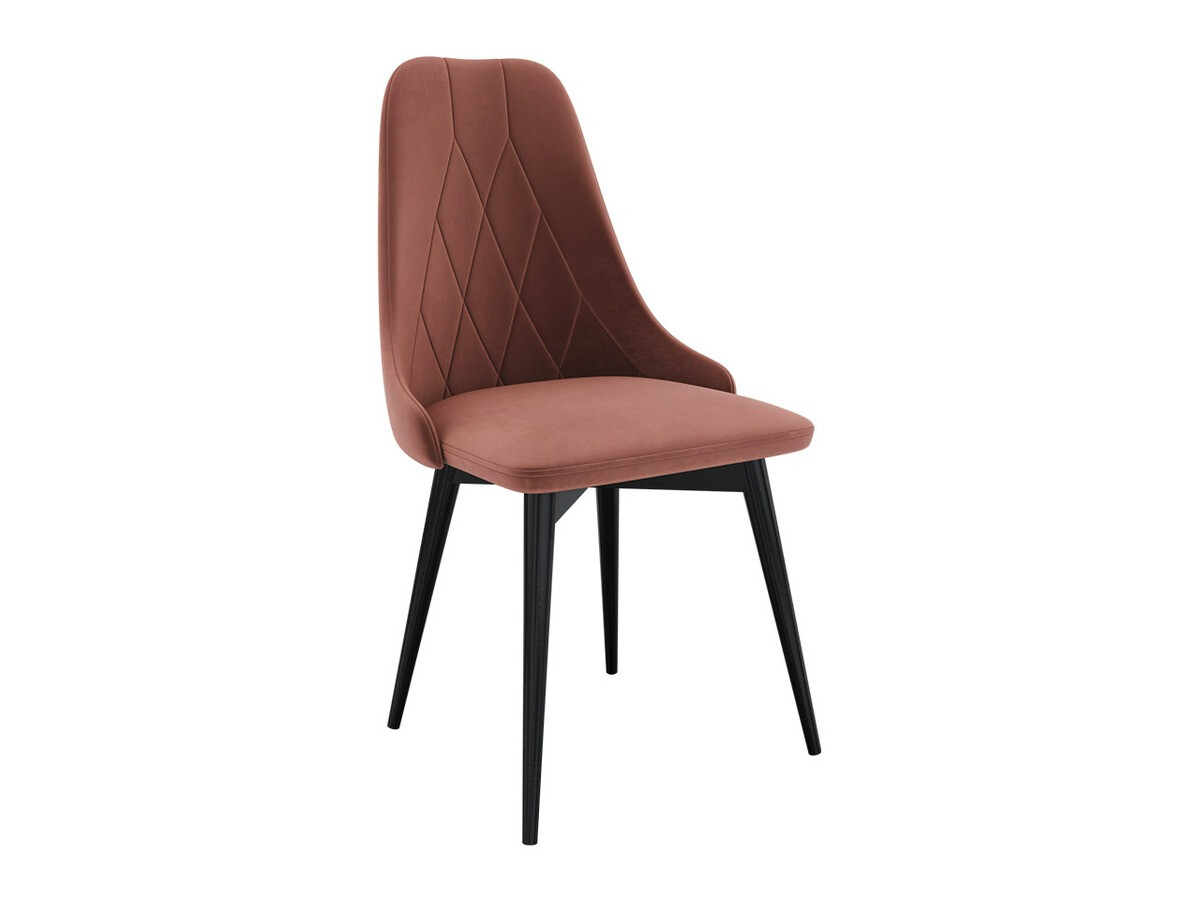 Καρέκλα Racine 112 (Μαύρο + Magic Velvet 2258)