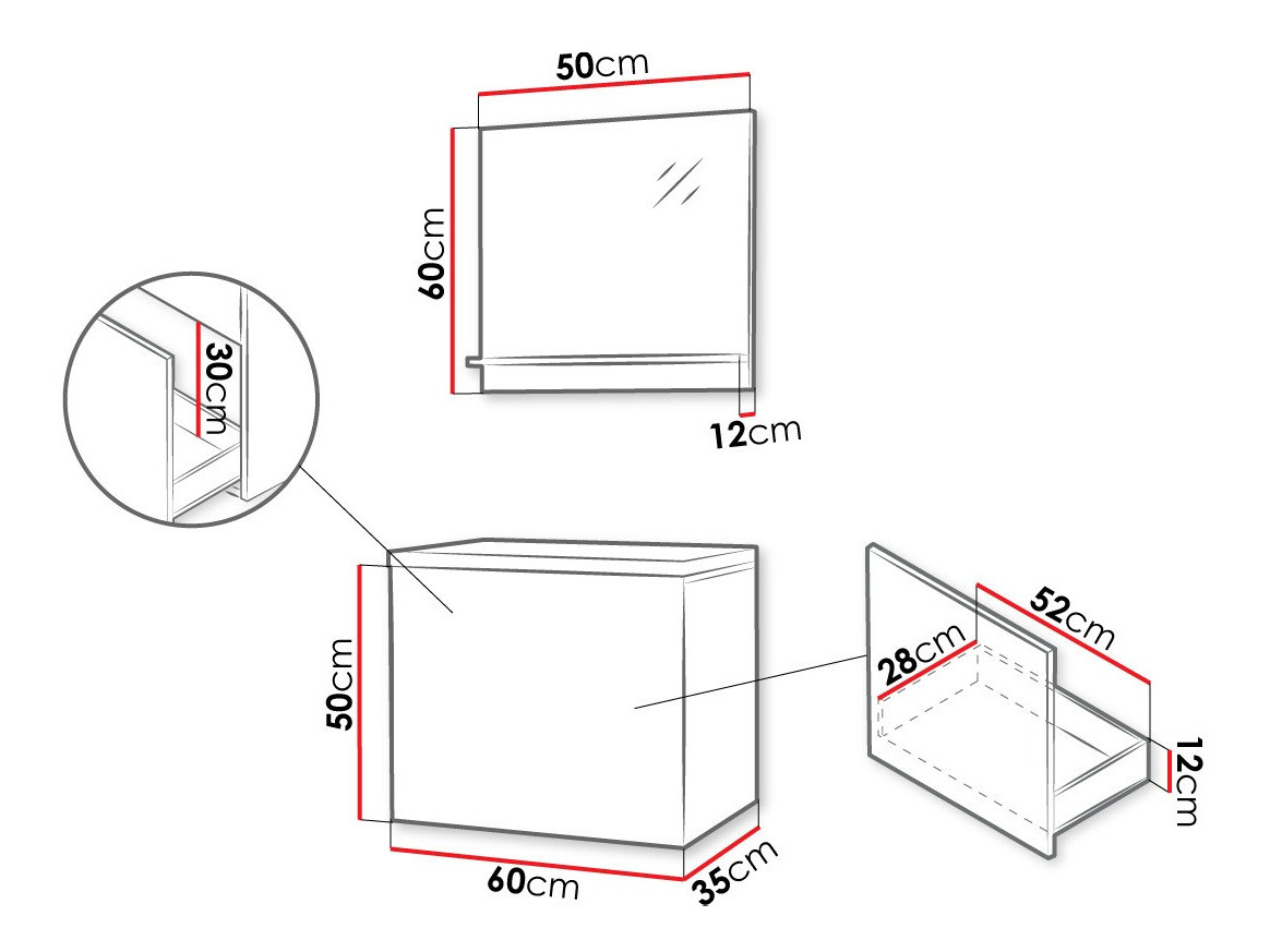 Σετ μπάνιου Comfivo Delphinus (Άσπρο)