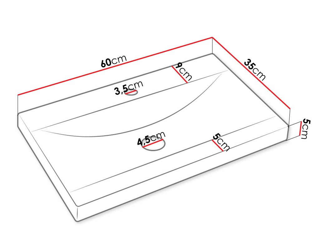 Σετ μπάνιου Comfivo Delphinus VI (Άσπρο)
