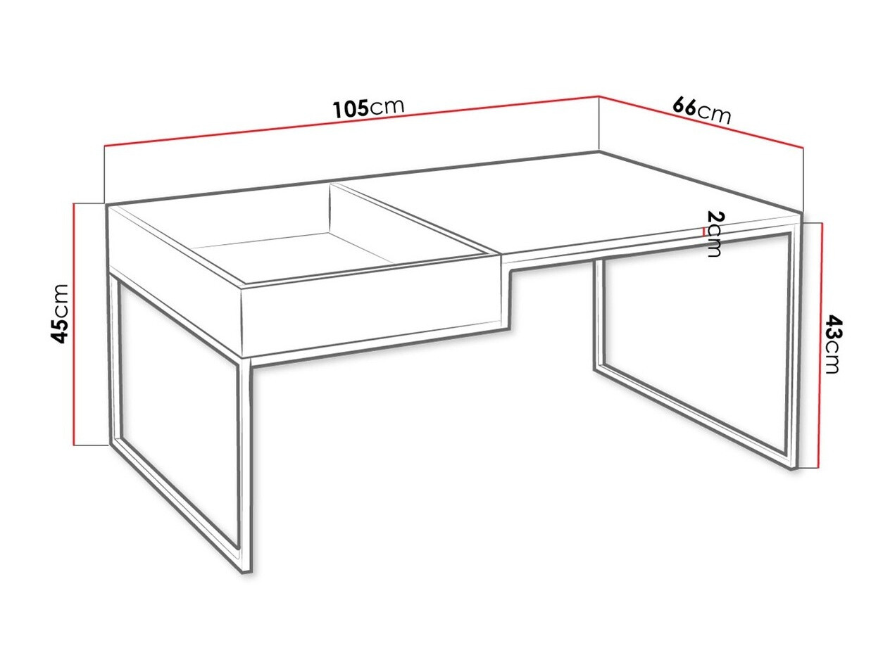 Τραπεζάκι σαλονιού Pluvar