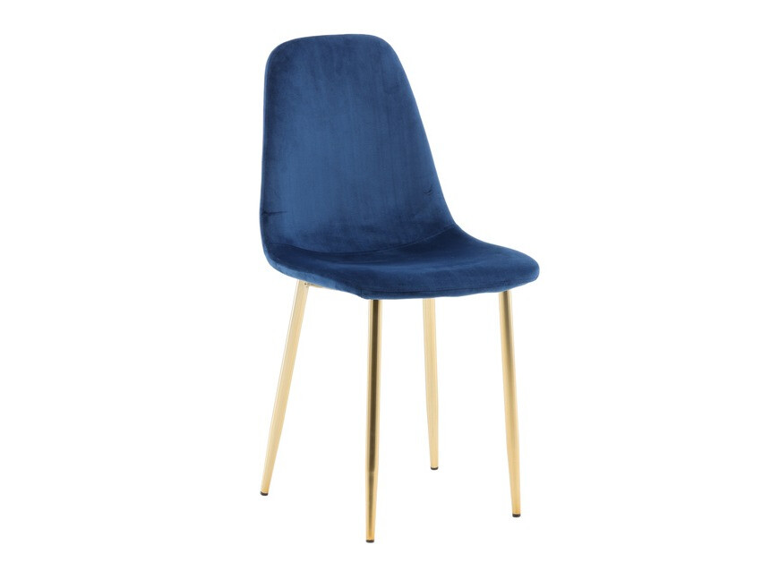 Dining set Dallas 1693 (Blue + golden)