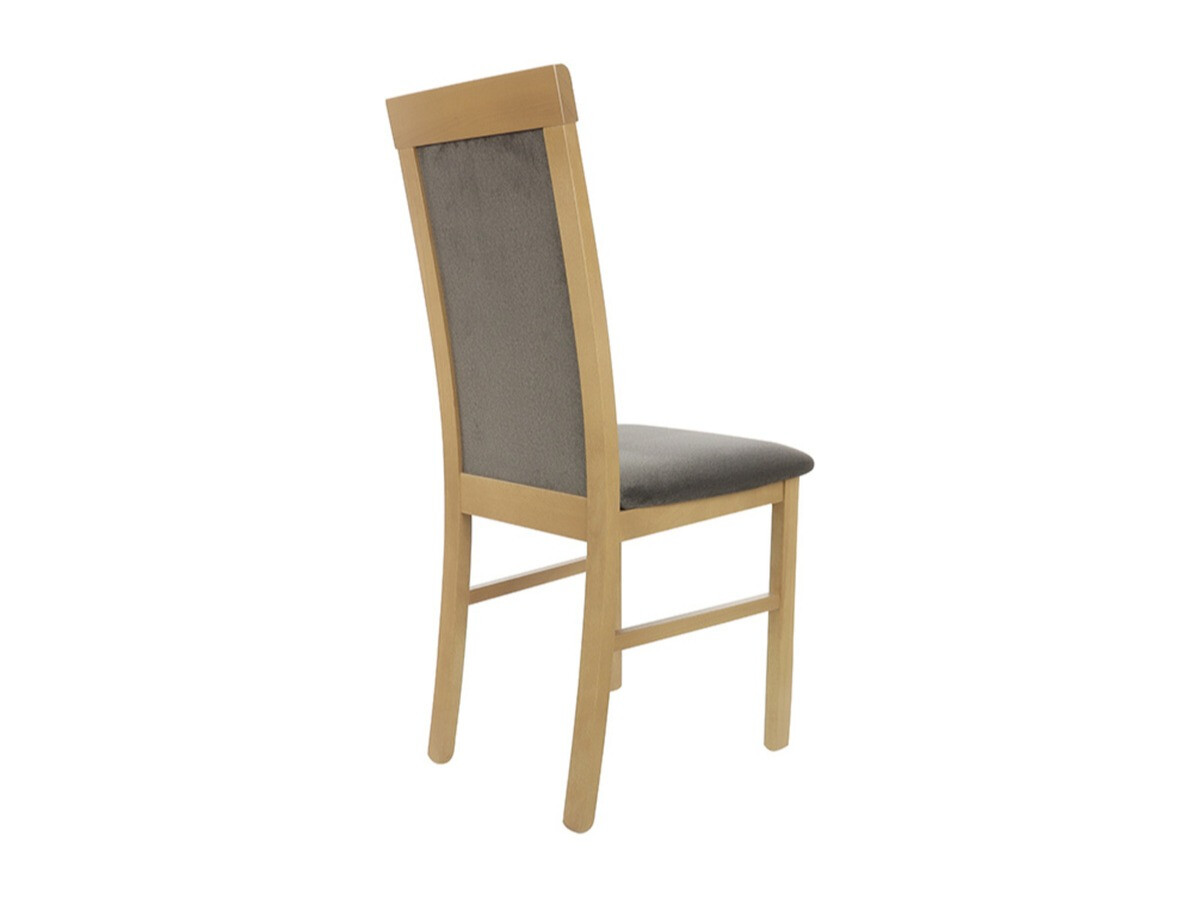 Καρέκλα Boston 463 (Ανοιχτό χρώμα ξύλου + Καφέ)